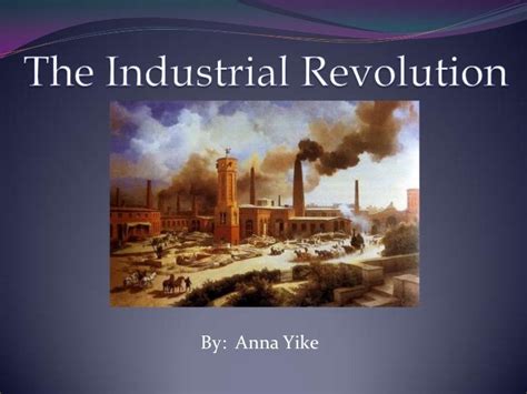 Industrial Revolution Powerpoint Riset