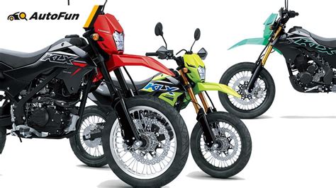 Tak Ada Lime Green Cek Varian Dan Warna Kawasaki KLX150SM 2024 AutoFun