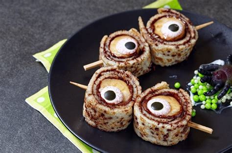 Gruselrezepte für Halloween mahlzeit city Halloween rezepte Grusel