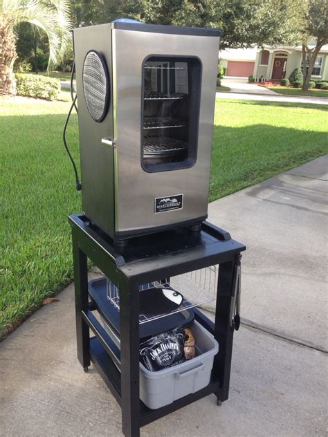 Diy Smoker Stand With Wheels - Do It Yourself