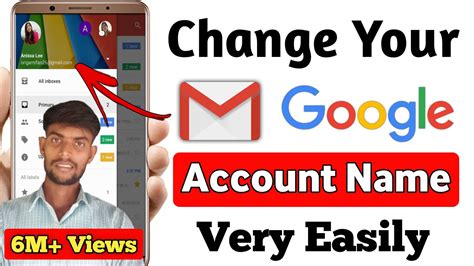 How To Change Gmail Id Name How To Change Gmail Name Gmail Id Name