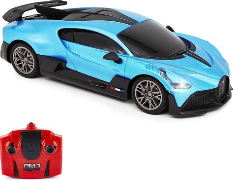 Cmj Rc Cars Bugatti Divo Blue Remote Control Radio Car Officially