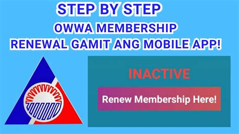 How To Renew Owwa Membership Online Using Mobile App Owwa Renewal