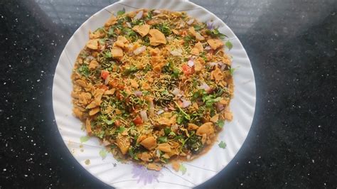 Ragda Papdi Chaat Recipe Street Style Ragda Papdi Quick And Easy