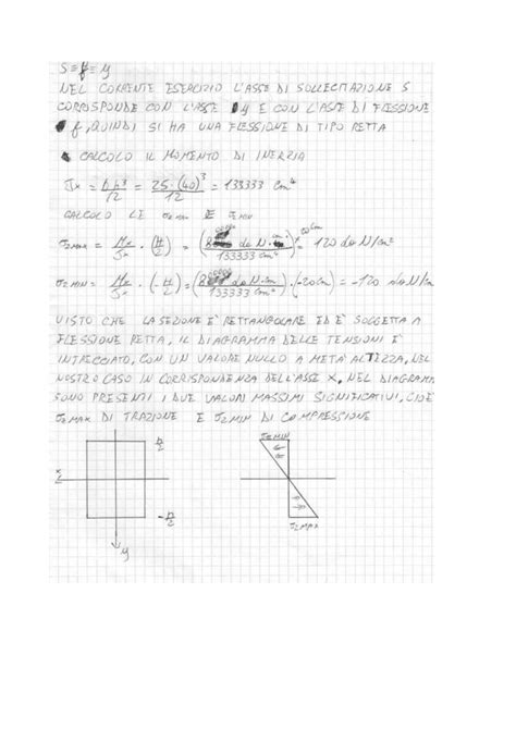 Elaborato 3 Scienza Delle Costruzioni Docsity