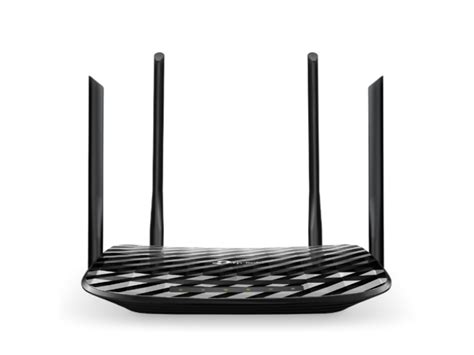 TP Link Archer C6 AC1200 Wireless MU MIMO Black Gigabit Router