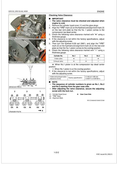 Kubota Garden Tractor Gr Au Workshop Manual Auto Repair Manual