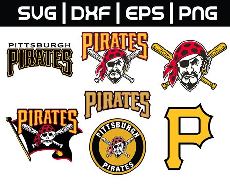 Pittsburgh Pirates Mlb Baseball Team Logo Svg Eps Dxf Png Baseball