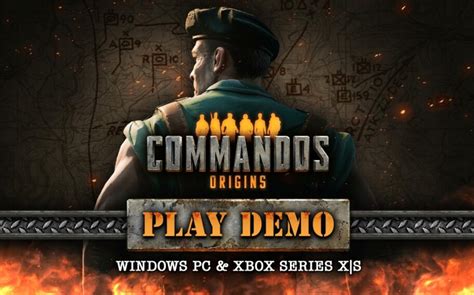 Commandos Origins ganha demonstração no PC e Xbox Series X S