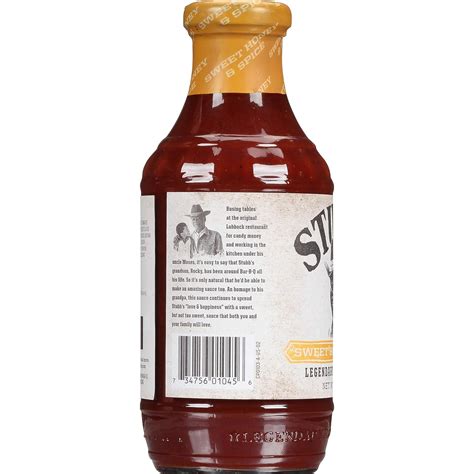 Buy Stubb S Sweet Honey Spice Legendary Bar B Q Sauce Oz Online