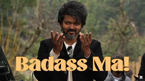 Leo Badass Lyric Thalapathy Vijay Lokesh Kanagaraj Anirudh