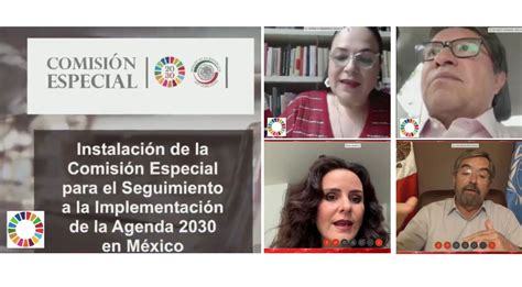 Noticias Del Congreso Instalan En El Senado Comisión Para Dar Seguimiento A La Agenda 2030 En