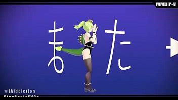 Bowsette Dancing Skirt And Bikini XVIDEOS