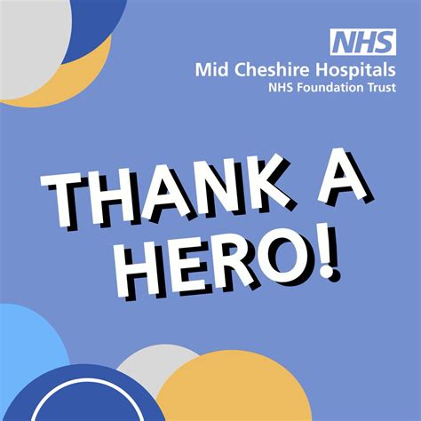 Mid Cheshire Hospitals On Twitter We Would Like To Say Thank You To