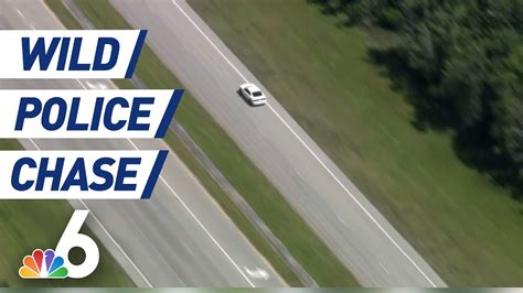 Suspect In Custody After High Speed Chase In Central Florida Nbc 6