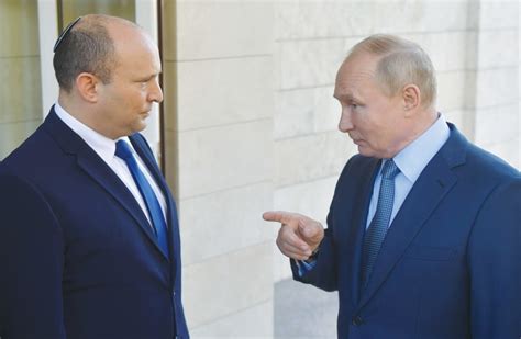 Bennett Offers Putin To Mediate End To War With Ukraine Israel News