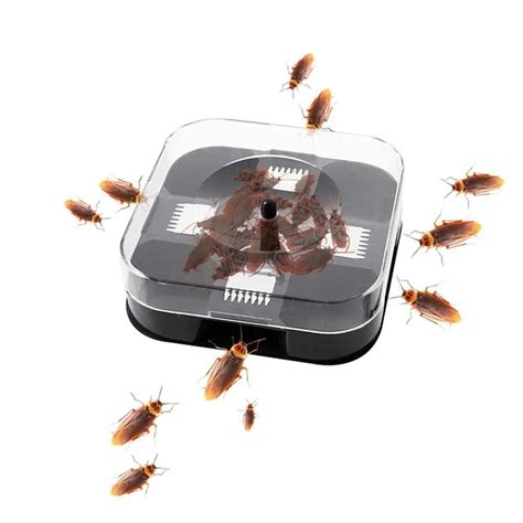 Buy Aolvo Cockroach Trap, Roach Killer with 3 Packs of Roach Bait Roach ...