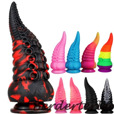 Huge Silicone Octopus ButtPlug Tentacle Fantasy Dildo Anus Beads Dilator Sex Toy EBay