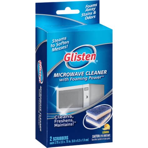 Glisten Microwave Cleaner With Foaming Power 2 Pk King Soopers