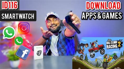 How To Install Apps And Games In ID116 Smartwatch YouTube