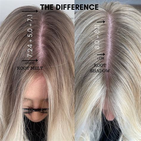 Premier Balayage Education On Instagram Root Shadow Vs Root Melt