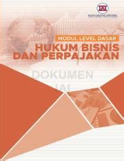 CAFB IAI Modul Hukum Bisnis Dan Perpajakan By Ikatan Akuntan