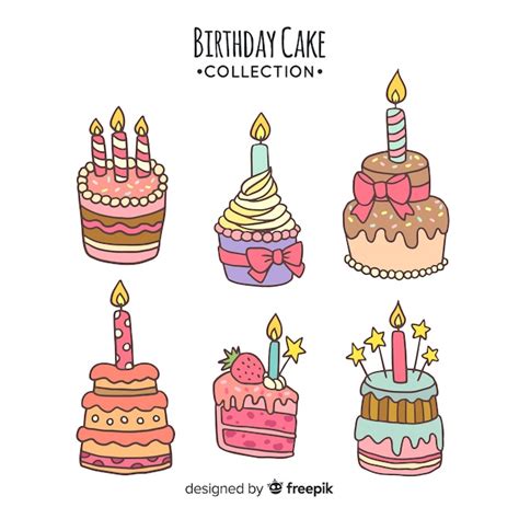 Pagina Vettori E Illustrazioni Di Torta Compleanno Disegno Con