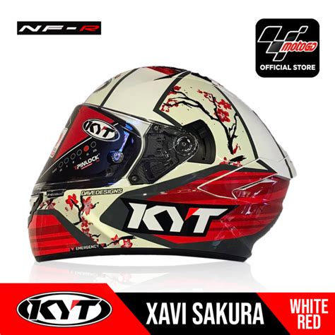 Kyt Nfr Xavi Sakura Dual Visor Full Face Helmet Lazada Ph