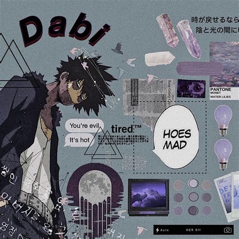 Dabi Wallpaper Aesthetic Laptop