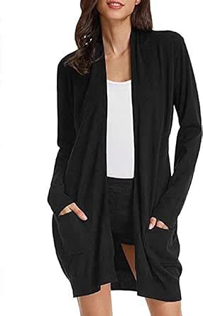 Amazon Grace Karin Essential Su Ter De Cardigan De Punto Largo