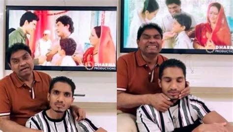 Johny Lever Celebrates 20 Years Of K3g Recreates Iconic Scene With Son