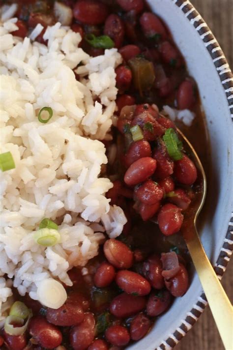 Vegetarian Red Beans And Rice Recipe 9 Kitchen Treaty