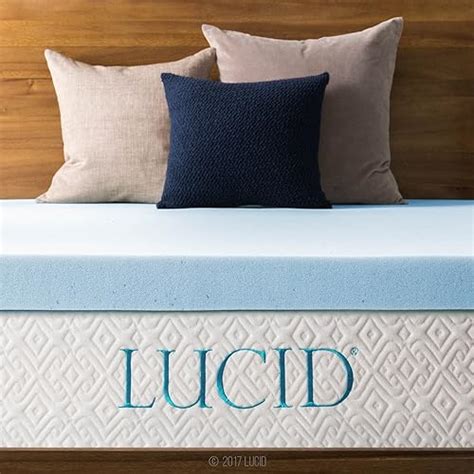 LUCID 3-inch Gel Memory Foam Mattress Topper Reviews