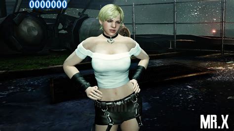 Resident Evil 6 Mercenaries Sherry With Punk Costume Gameplay PC Mod