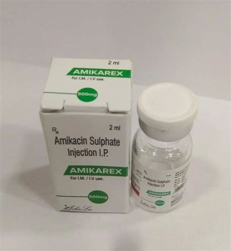 Amikacin Sulphate Injection 250 Mg 2ml At Rs 108 Piece In Mumbai ID