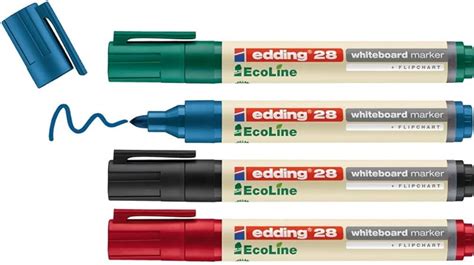 Edding Ecoline Whiteboardmarker Set Bunte Farben Whiteboard