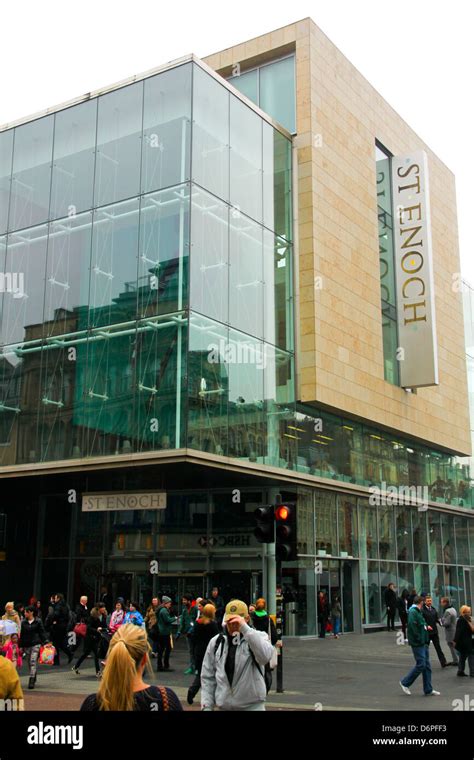 St Enoch Shopping Centre Argyle Street Glasgow Stock Photo Alamy