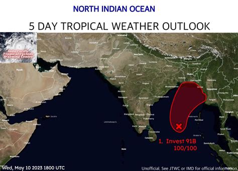 IPTCWC On Twitter North Indian Ocean Tropical Weather Outlook Invest