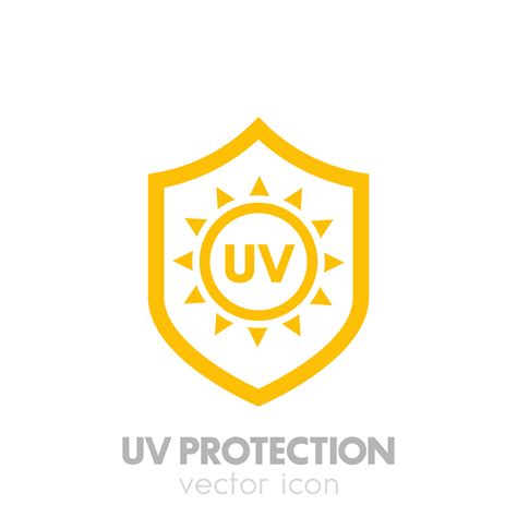 UV Protection Vector Icon On White 3463284 Vector Art At Vecteezy