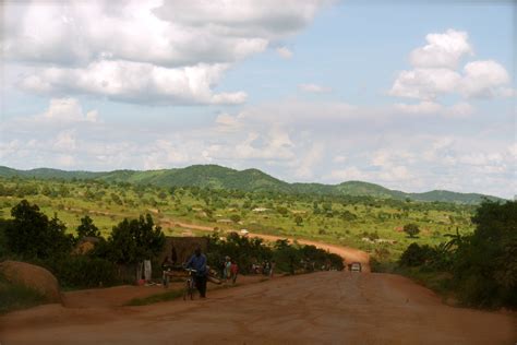 Elevation Map Of Katanga Democratic Republic Of The Congo