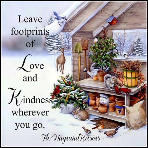 Leave Footprints Of Love And Kindness Wherever You Go Pictures Photos