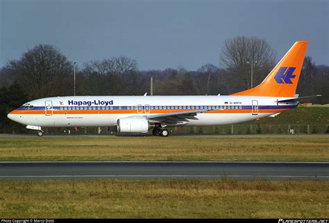 D AHFH Hapag Lloyd Boeing 737 8K5 Photo By Marco Dotti ID 1082142