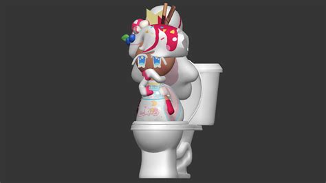 Parfait Cookie Using Her Diaper On The Toilet By Alex40146 On Deviantart