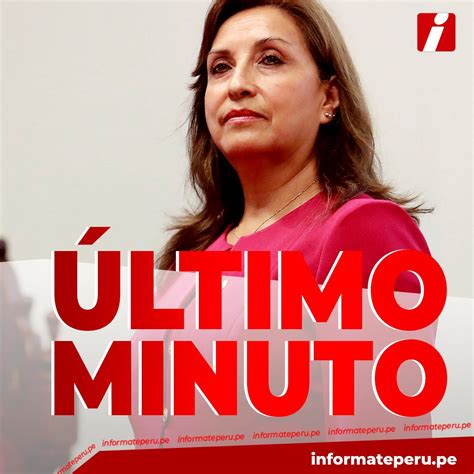 Infórmate Perú On Twitter 🔴 Últimominuto La Fiscal De La Nación