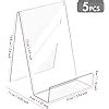 Amazon Kamehame Book Stands For Display 5 Pack 3 9x4 3x5 8 Inch