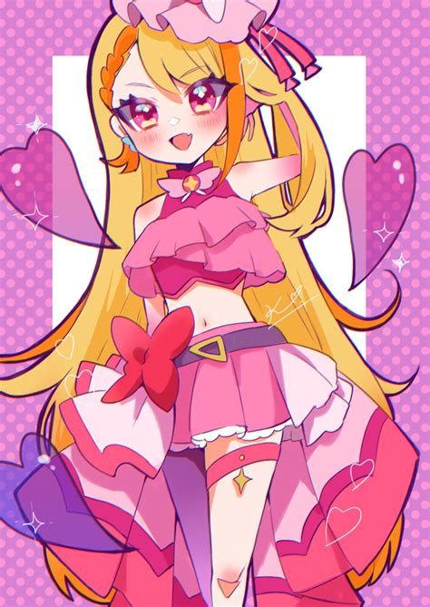 Hijiri Ageha And Cure Butterfly Precure And 1 More Drawn By Kasr