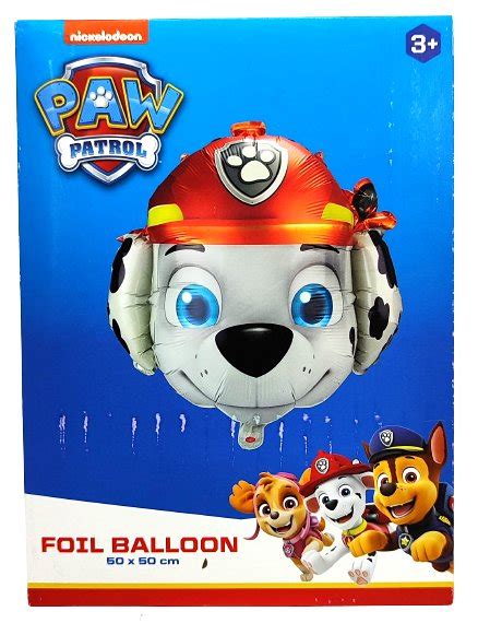 Balon Foliowy Na Hel Psi Patrol Marshall 50X50 Cm Avec Przyjęcia i