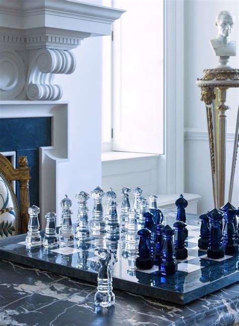 Glass chess set – Artofit