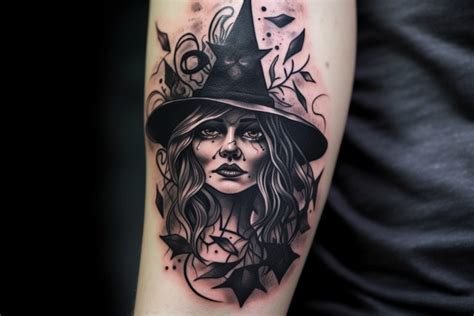 Witch Tattoo Meaning and Symbolism: Fully Explained - TattooClue.com