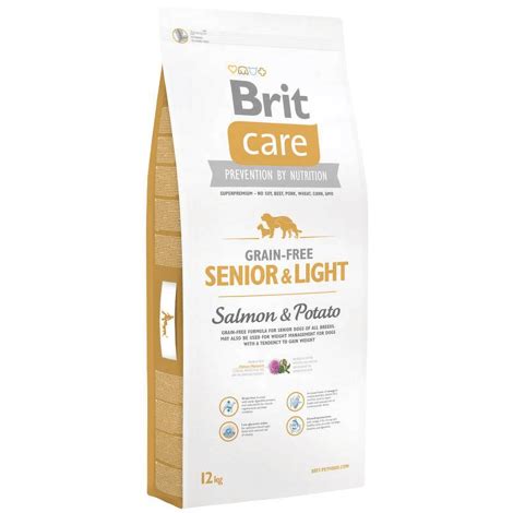 Karma dla psa Brit Care Grain Free Senior Light Łosoś z ziemniakami